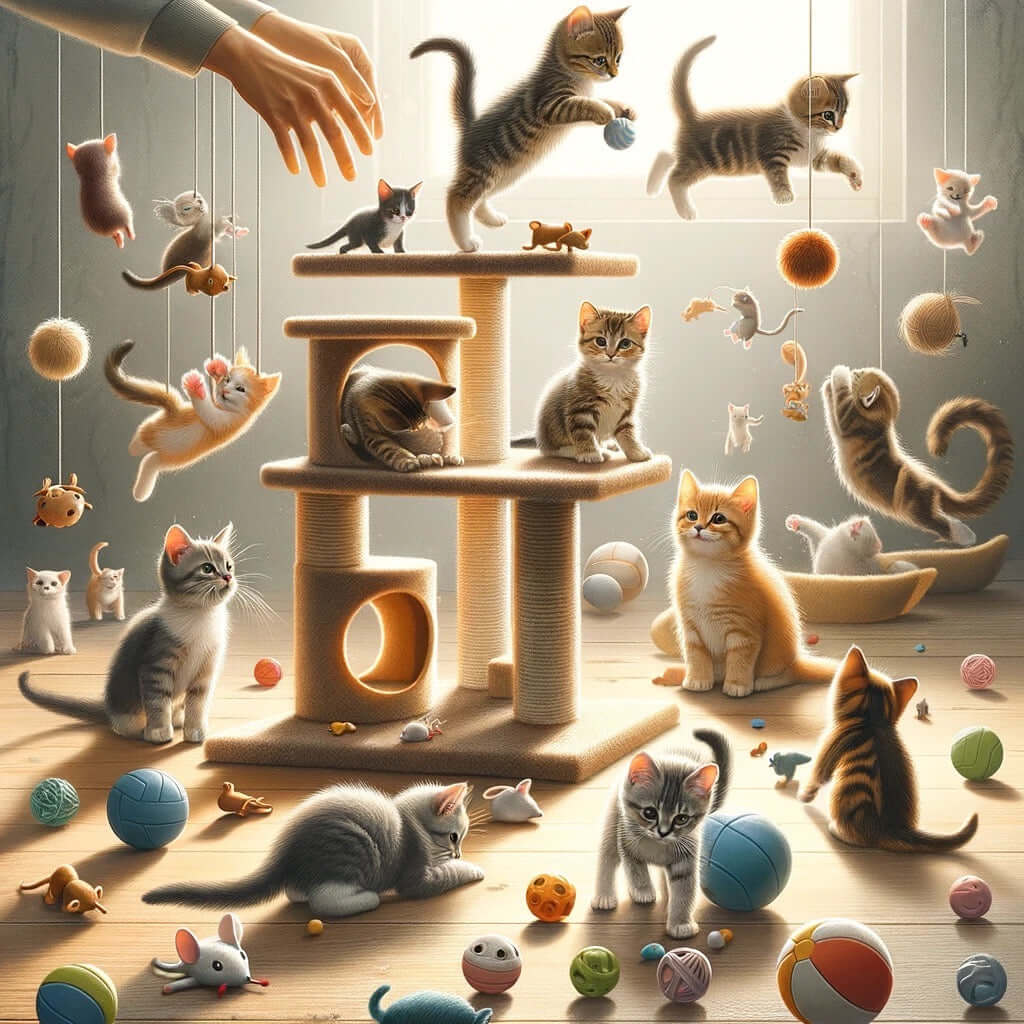 L'importance du jeu chez les chatons : développement et socialisation