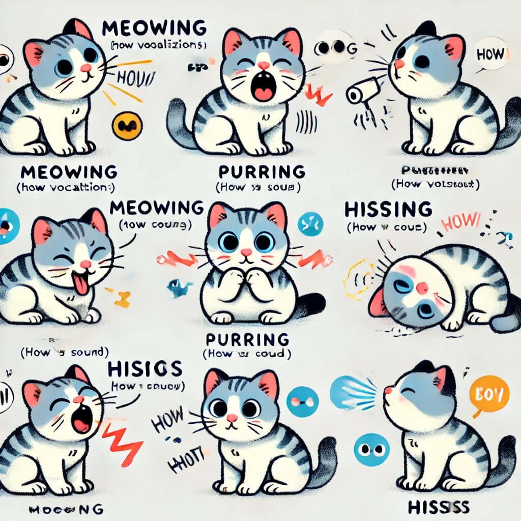 Comprendre les Différentes Vocalisations des Chats