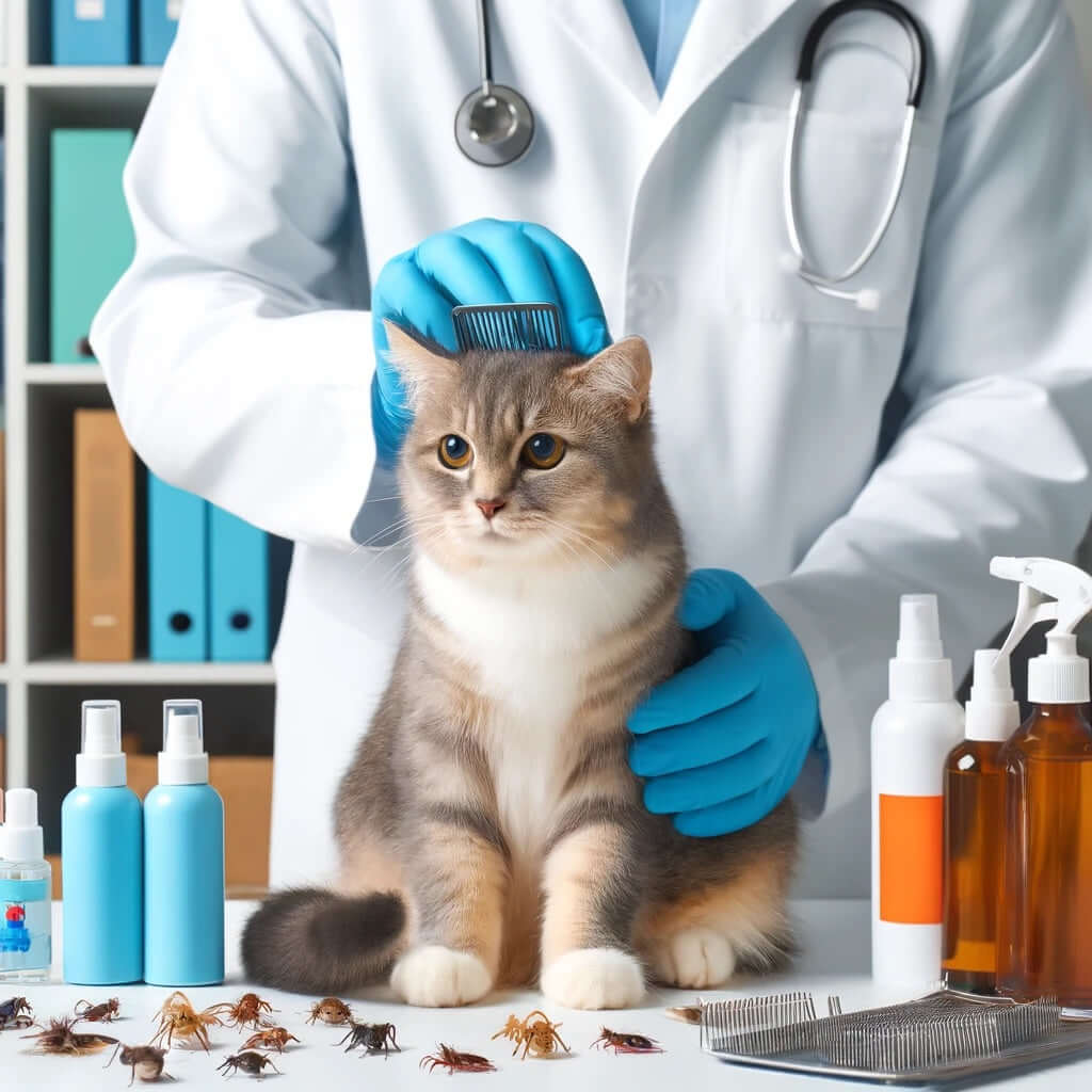 Prévenir et traiter les infestations de tiques et de puces chez les chats