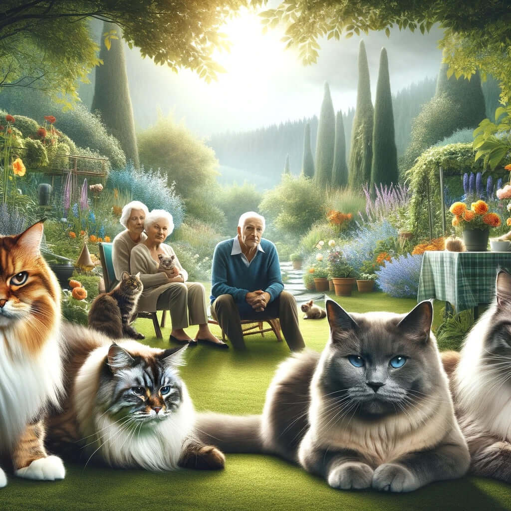 Les races de chats les plus adaptées pour les seniors