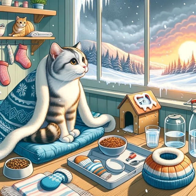 Les chats et le froid : comment les protéger en hiver