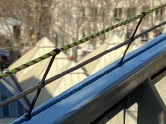 Pack de 3 Cat-Retractor pour maintenir l'équilibre des cordages Cat-Line dans les solutions Catsafe.