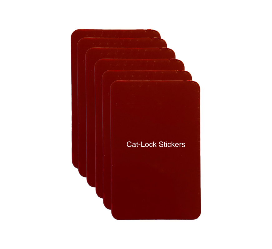 Cat-Lock Stickers - Lot de 6 stickers