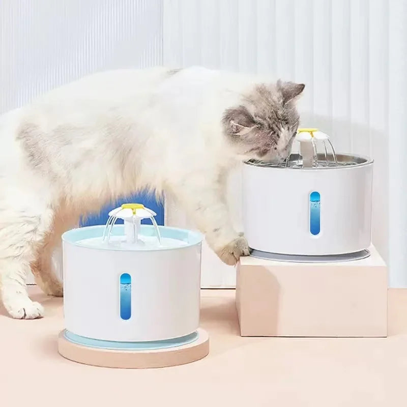 Fontaine à eau pour chat - Circulation d'eau entièrement automatique
