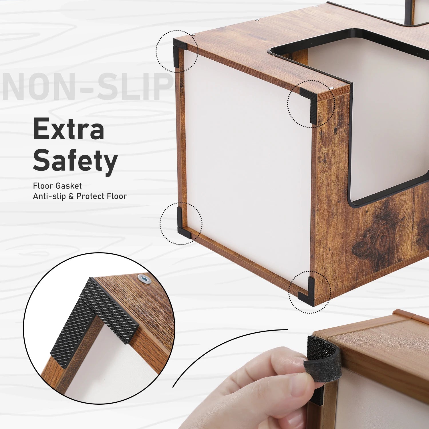 Arbre à chat multi-niveaux moderne – Griffoir, coussins doux et jouets interactifs