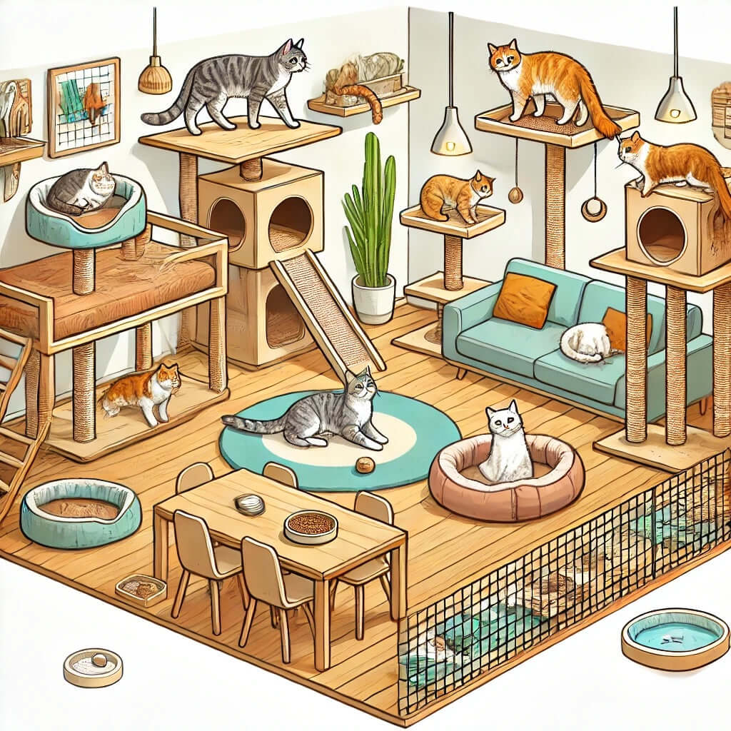 Astuces pour Faire Coexister Plusieurs Chats en Harmonie