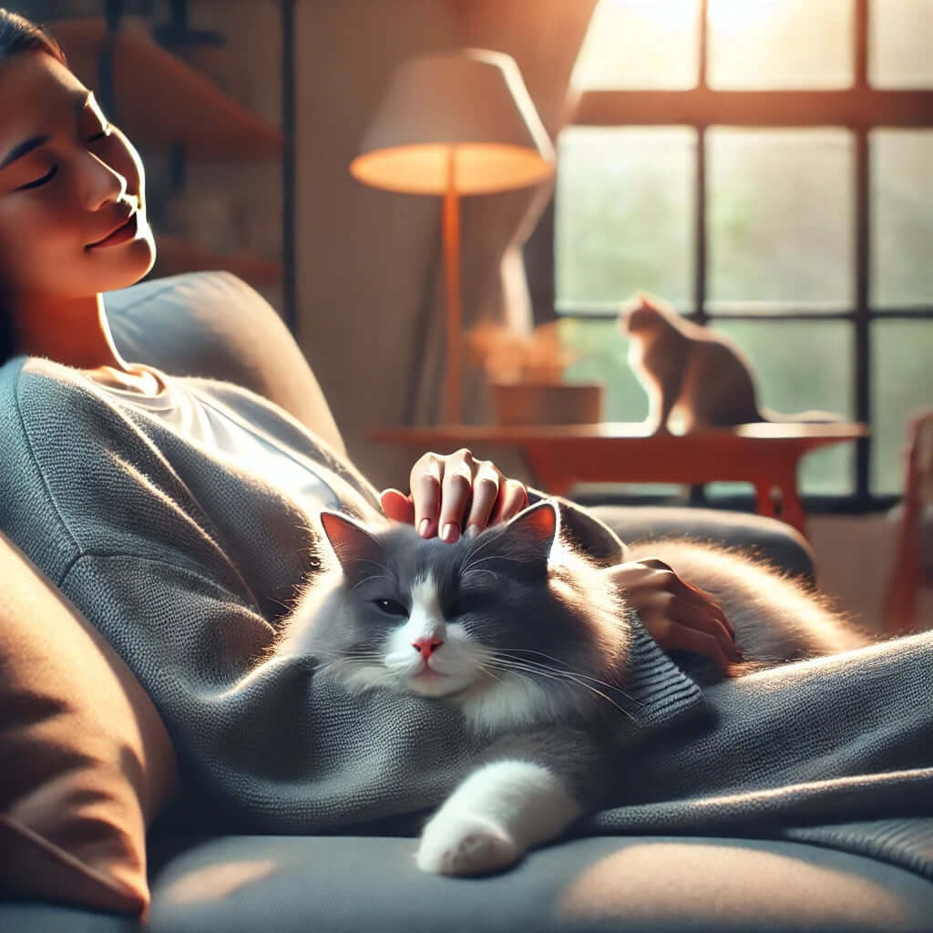 Chats et Bien-être : Les Bienfaits Thérapeutiques de la Compagnie Féline