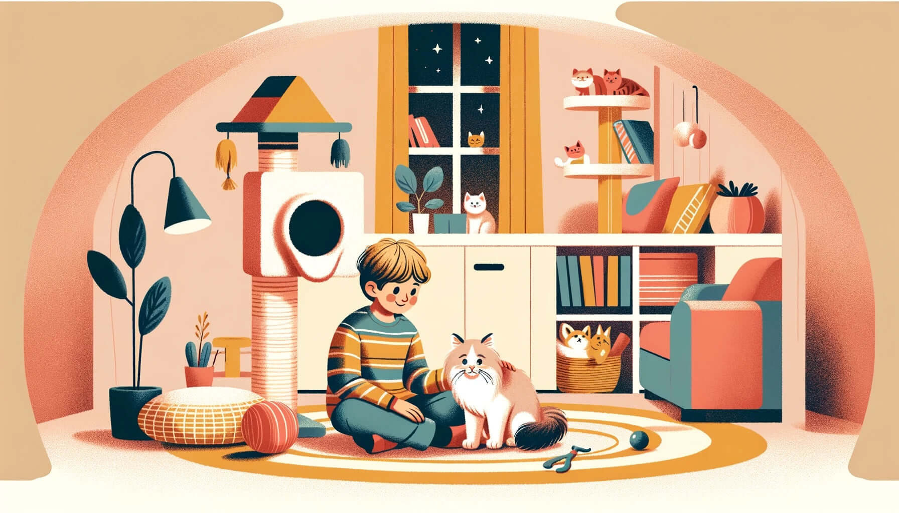 Interaction entre chats et enfants : conseils pour une cohabitation harmonieuse