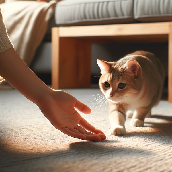 Techniques pour socialiser un chat craintif ou agressif
