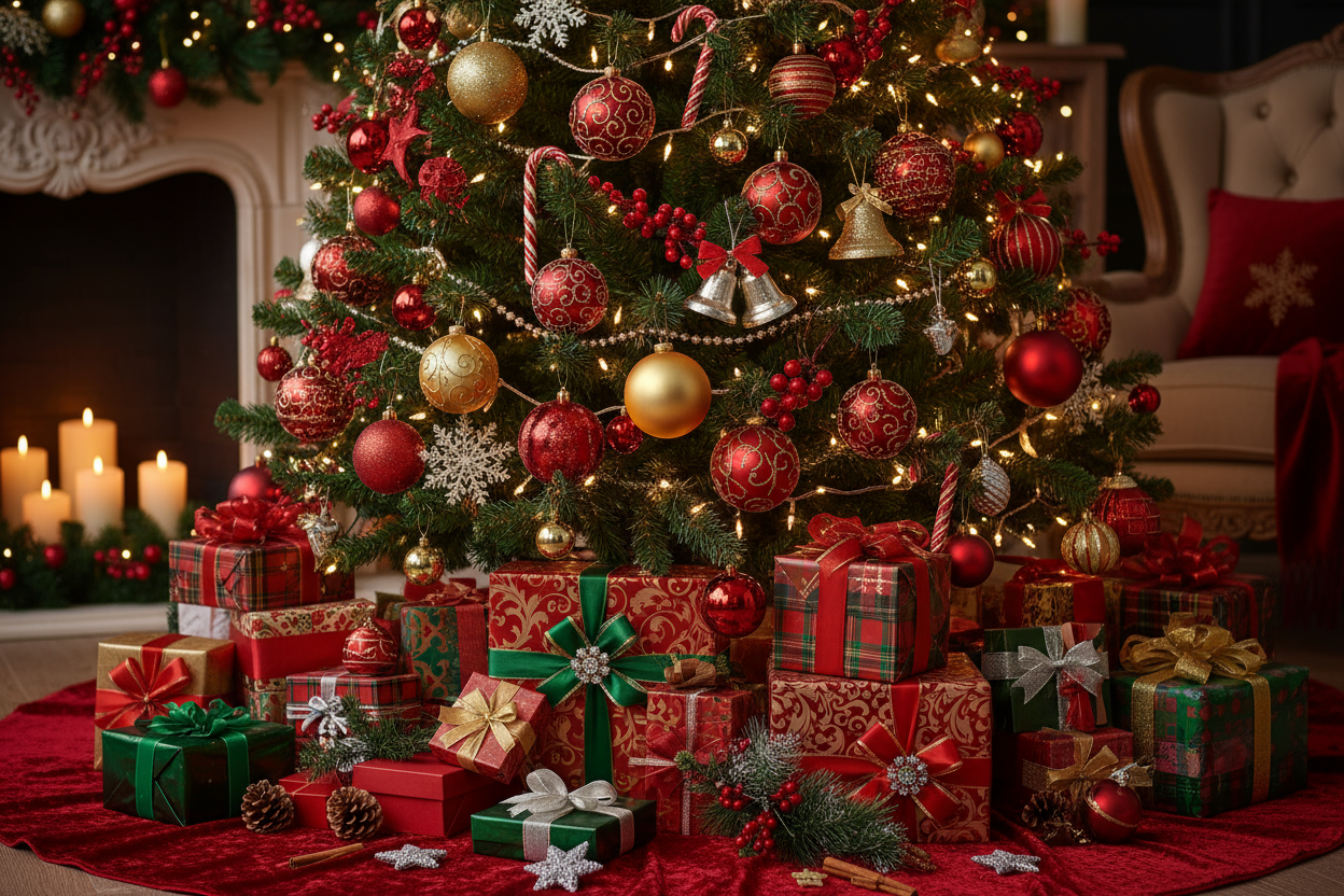 Décoration et cadeaux de Noël