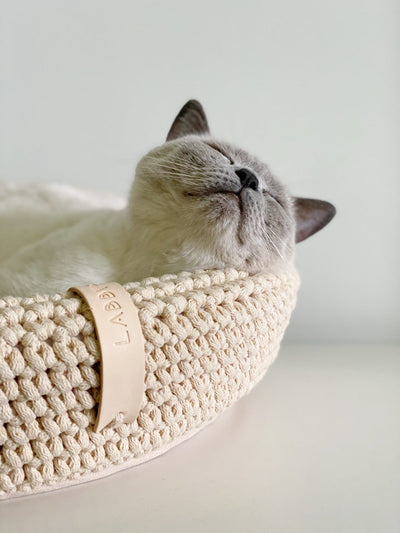 Coco Dog/Cat Bed - Beige 