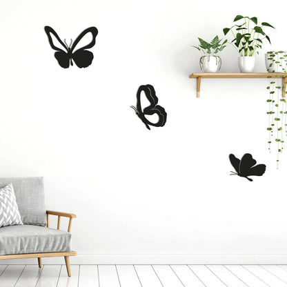 Décoration murale « Papillons » en métal – Made in France